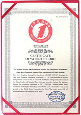  世界纪录证书